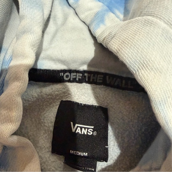 Vans Sky Blue Tie-Dye Hoodie - Picture 5 of 6